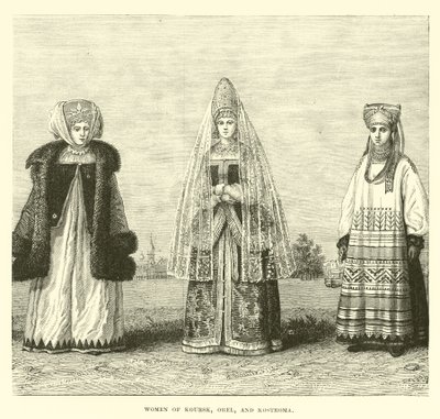 Femmes de Koursk, Orel et Kostroma - English School