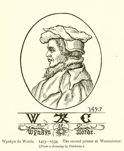 Wynkyn de Worde, le deuxième imprimeur à Westminster - English School