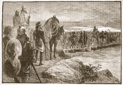 Xerxès traversant l
