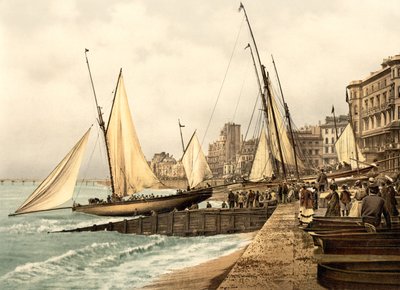 Départ des yachts, Hastings - English School