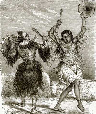 Chamans Yakut, ou chasseurs de démons - English School