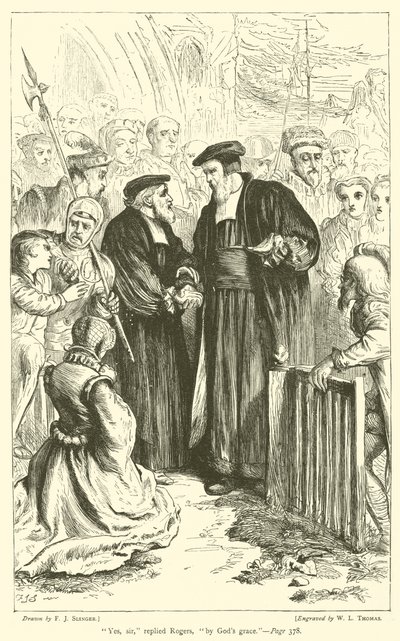 "Oui, monsieur," répondit Rogers, "par la grâce de Dieu" - English School