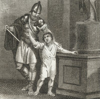 Le jeune Hannibal jurant l