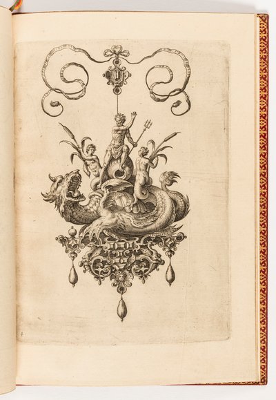 Gravure, Planche 4, de Bullarum Inaurium etc. Archetypi Artificiosi Pars Altera (Pendants, Boucles d