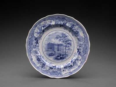 Assiette, vers 1831-46 - Enoch Wood and Sons