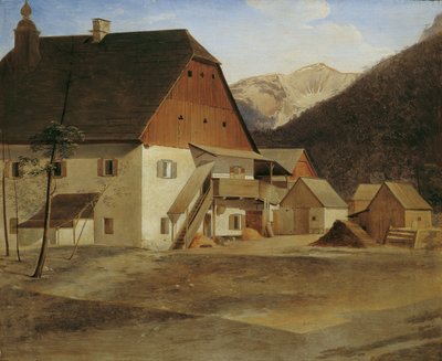 La grande maison de marteau à Hirschwang sur la Rax - Erasmus von Engert