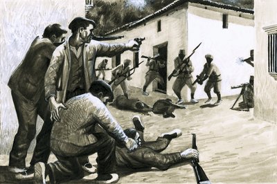Soldats de la guerre civile espagnole - Eric Parker