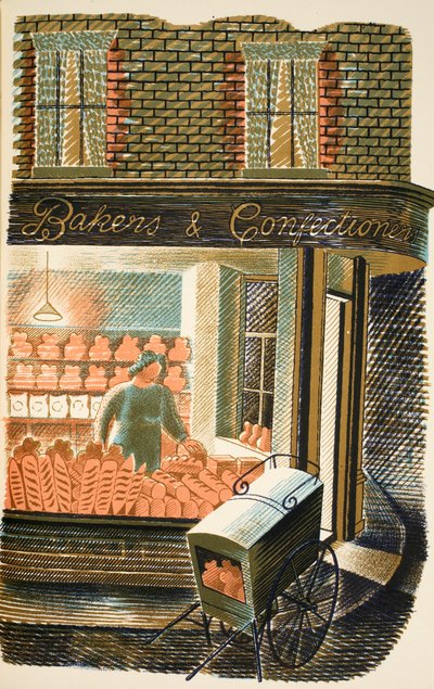 Boulanger et confiseur, illustration de 