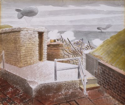 Défenses côtières, octobre 1941 - Eric Ravilious