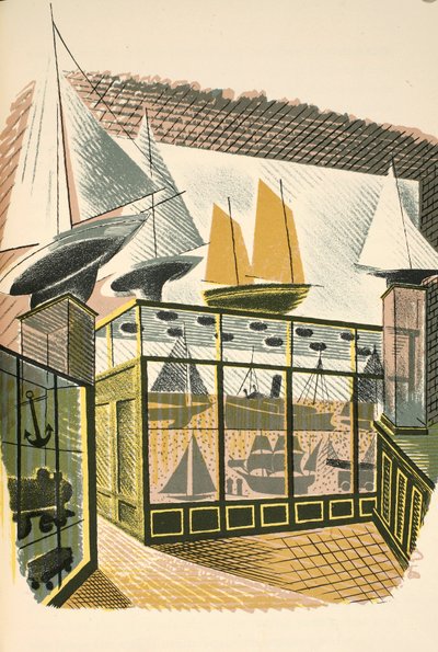 Modèles de bateaux et de trains, illustration de 