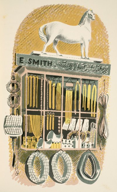 Sellier et harnacheur, illustration de 