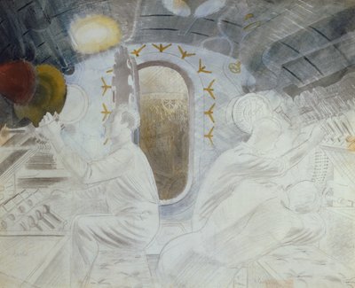 Contrôles de travail en immersion, c.1940 - Eric Ravilious