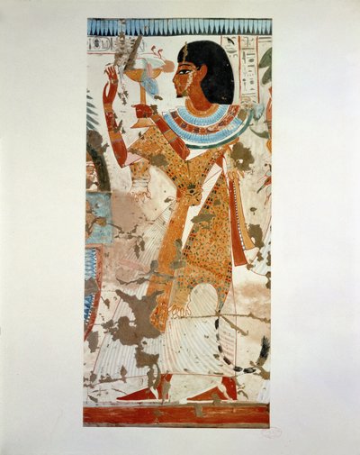 Le grand prêtre Userhet offre une volaille ... - Erich Lessing