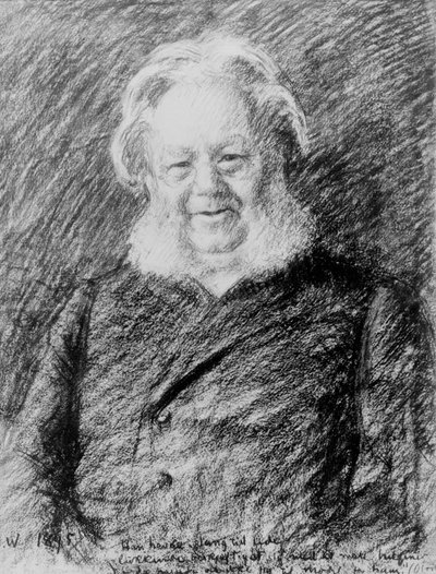 Henrik Ibsen - Erik Theodor Werenskiold