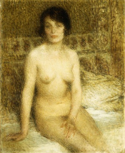 Un nu assis - Ernest Joseph Laurent