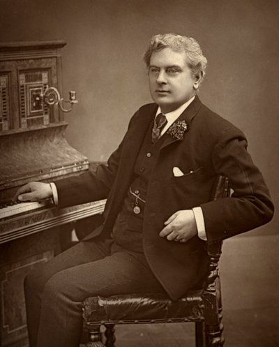 Arthur Cecil, acteur, comédien, dramaturge et directeur de théâtre britannique, 1887 - Ernest Barraud