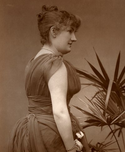 Miss Edith Woodworth, actrice britannique, 1888 - Ernest Barraud