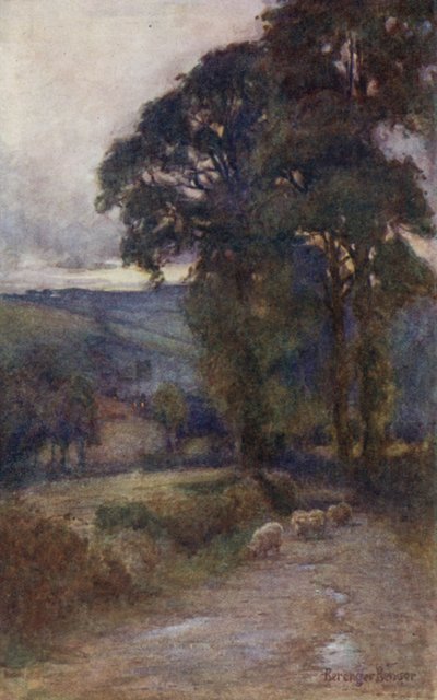 La Route Ombragée - Ernest Benger or Berenger