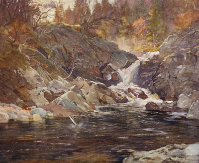 Une vallée latérale du Perthshire - Ernest Edward Briggs