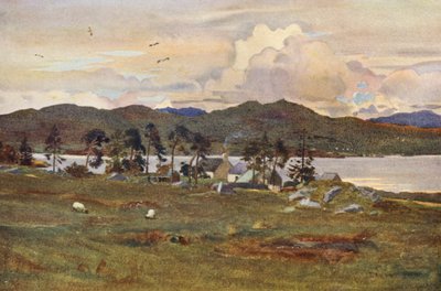 Lochinvar, avec la maison du gardien - Ernest Edward Briggs