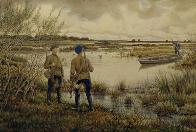 Retour de la chasse - Ernest Ernestovich Lissner