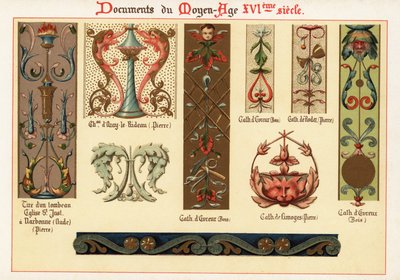 Éléments de design du XVIe siècle - Ernest Guillot