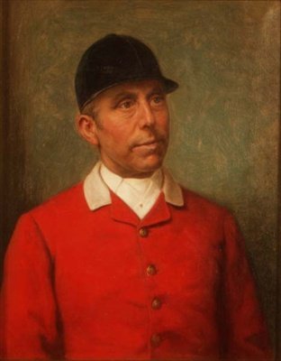 Chasseur, censé avoir été un maître de la chasse de Pytchley - Ernest Gustave (attr. to) Girardot
