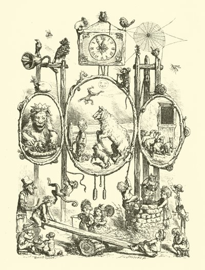 Comptines nationales, Frontispice - Ernest Henry Griset