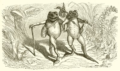 Les Deux Grenouilles - Ernest Henry Griset