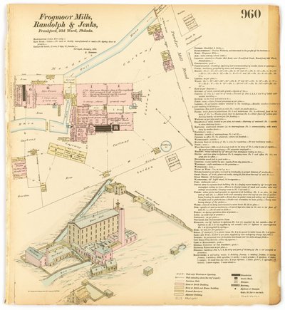 Hexamer General Surveys, Volume 11, Planche 960, 1876 - Ernest Hexamer