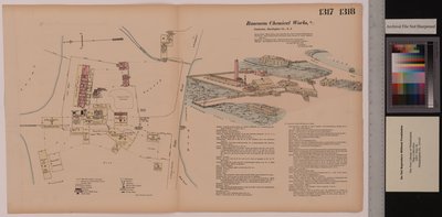 Volume 14, Rancocas Chemical Works, Hexamer General Surveys, Burlington, New Jersey, 1878 - Ernest Hexamer