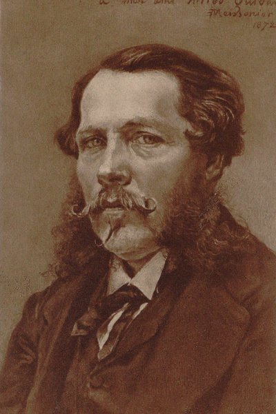 Portrait du pianiste et compositeur Alfred Quidant 1815-1893, 1872 - Jean Louis Ernest Meissonier