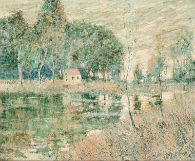 Paysage fluvial - Ernest Lawson