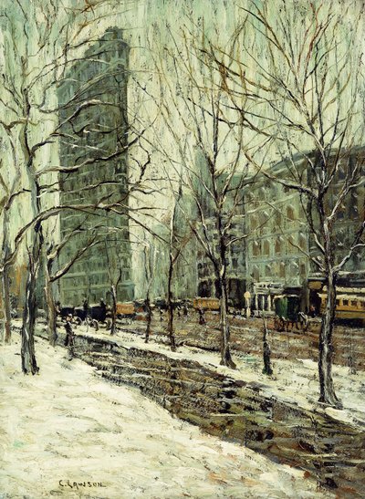Le Flatiron Building - Ernest Lawson
