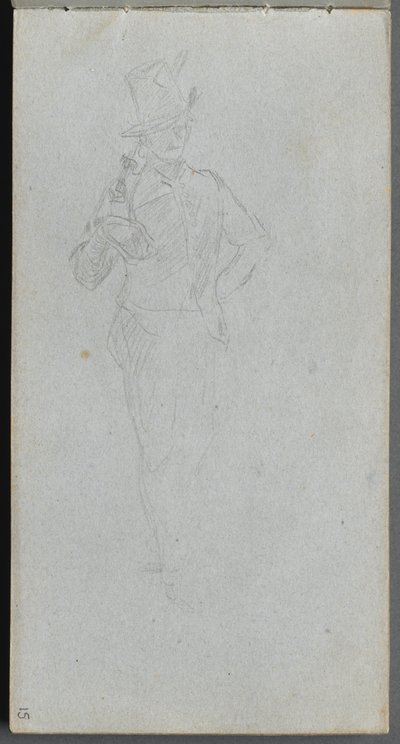 Carnet de croquis, page 15 : Étude d