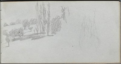 Carnet de croquis, page 18 : Étude d
