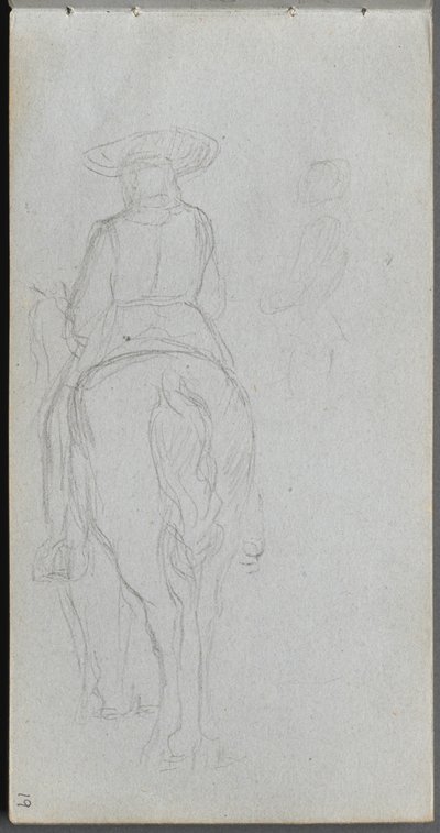 Carnet de croquis, page 19 : Étude d