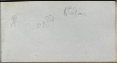 Carnet de croquis, page 20 : Étude d