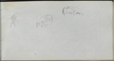 Carnet de croquis, page 20 : Étude d
