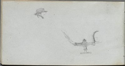 Carnet de croquis, page 26 : Étude d