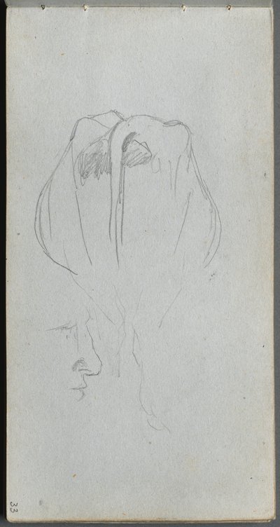 Carnet de croquis, page 33 : Étude d