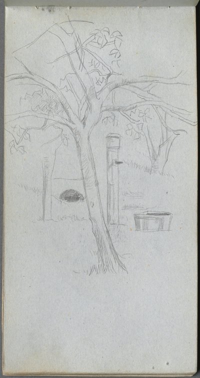 Carnet de croquis, page 36 : Étude d