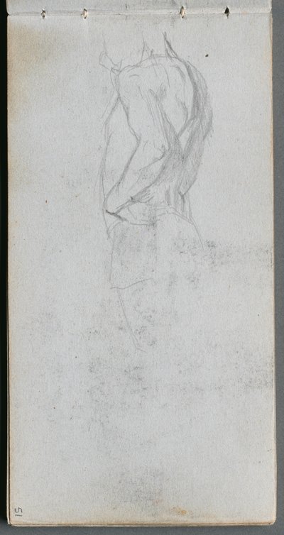 Carnet de croquis, page 51 : Étude des figures - Ernest Meissonier