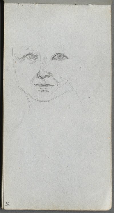 Carnet de croquis, page 59 : Étude d