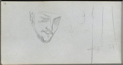 Carnet de croquis, page 83 : Étude d
