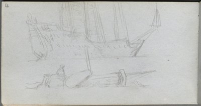 Carnet de croquis, page 85 : Étude d