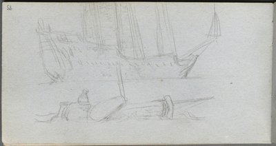 Carnet de croquis, page 85 : Étude d