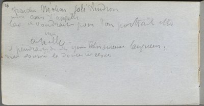 Carnet de croquis, page 95 : Notes - Jean Louis Ernest Meissonier