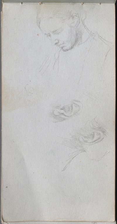 Carnet de croquis, page 96: Étude d
