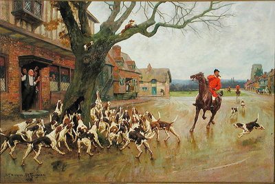 Un renard en détresse - Ernest Pile Bucknall